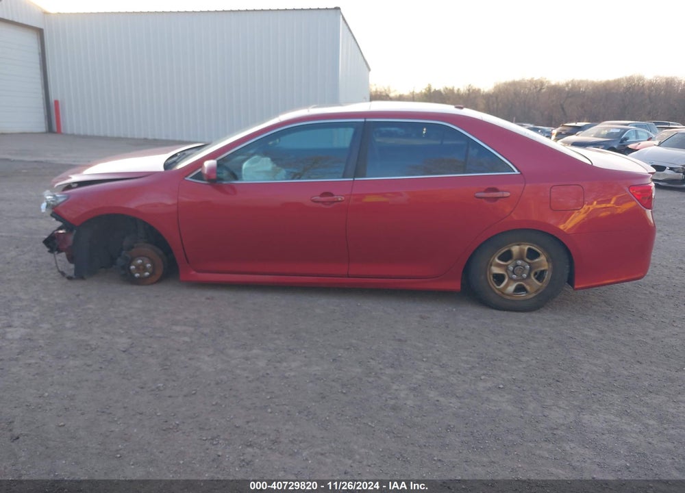2012 TOYOTA CAMRY VIN: 4T1BK1FK7CU514020