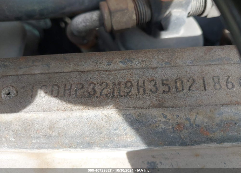 1987 GMC FORWARD CONTROL CHASSIS VIN: 1GDHP32M9H3502186