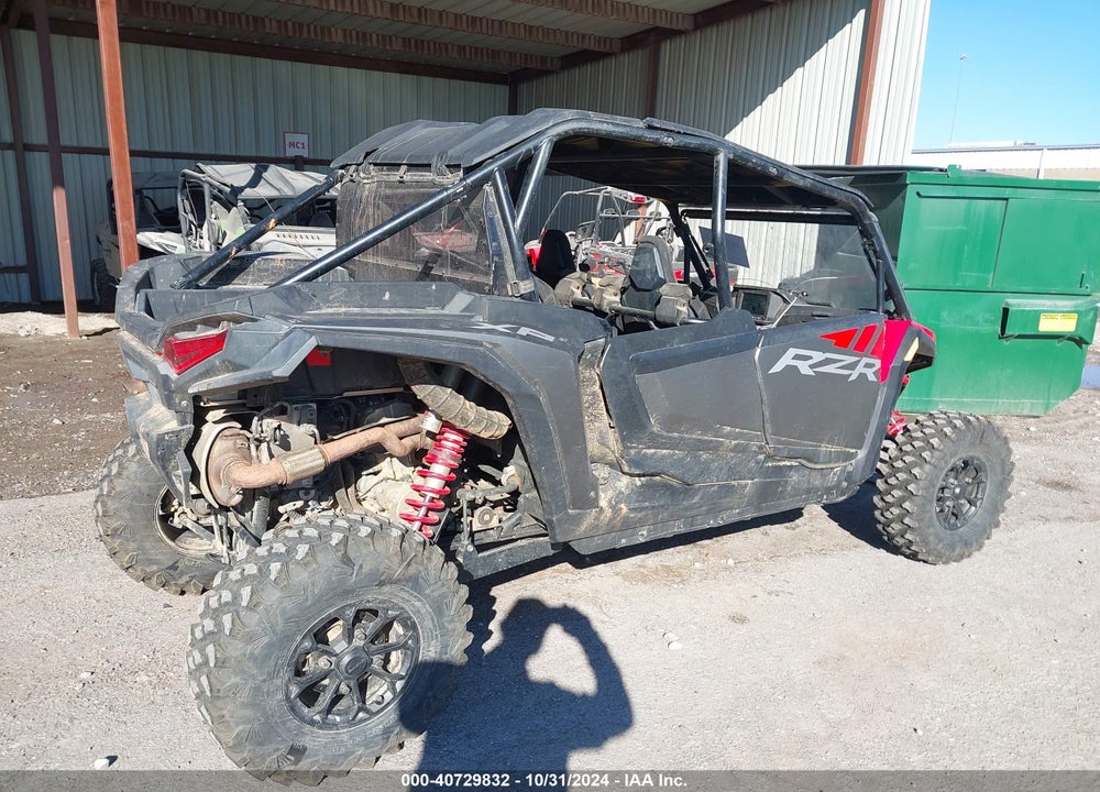 2024 POLARIS RZR XP 4 1000 ULTIMATE VIN: 3NSNMF996RF302064
