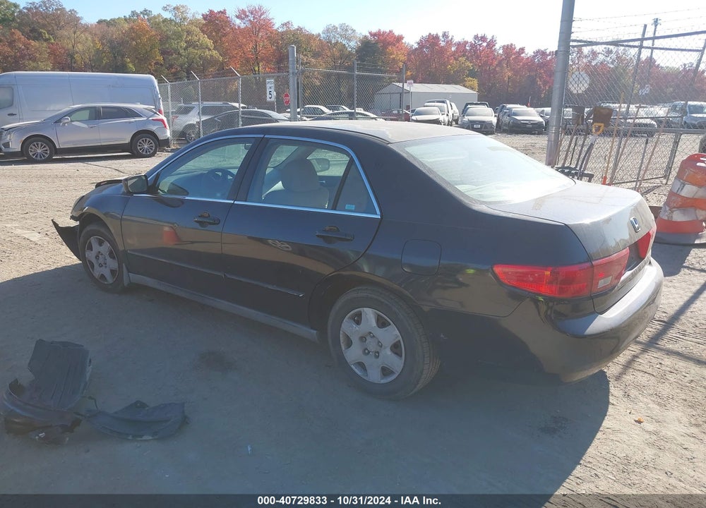 2005 HONDA ACCORD 2.4 LX VIN: 1HGCM56405A099530