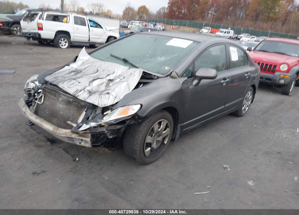 2009 HONDA CIVIC LX VIN: 2HGFA16529H350157