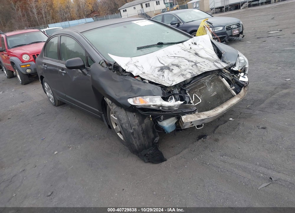 2009 HONDA CIVIC LX VIN: 2HGFA16529H350157