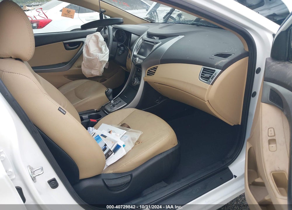 2013 HYUNDAI ELANTRA LIMITED VIN: 5NPDH4AE5DH247468