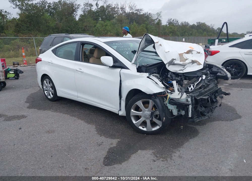 2013 HYUNDAI ELANTRA LIMITED VIN: 5NPDH4AE5DH247468