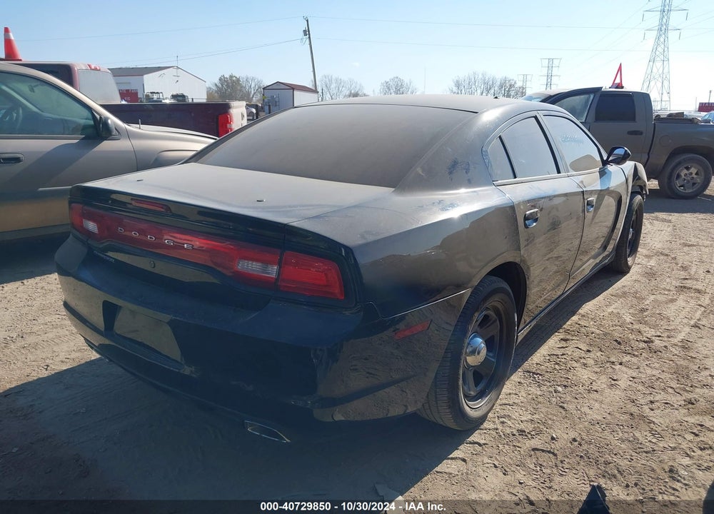 2012 DODGE CHARGER POLICE VIN: 2C3CDXAG6CH264754