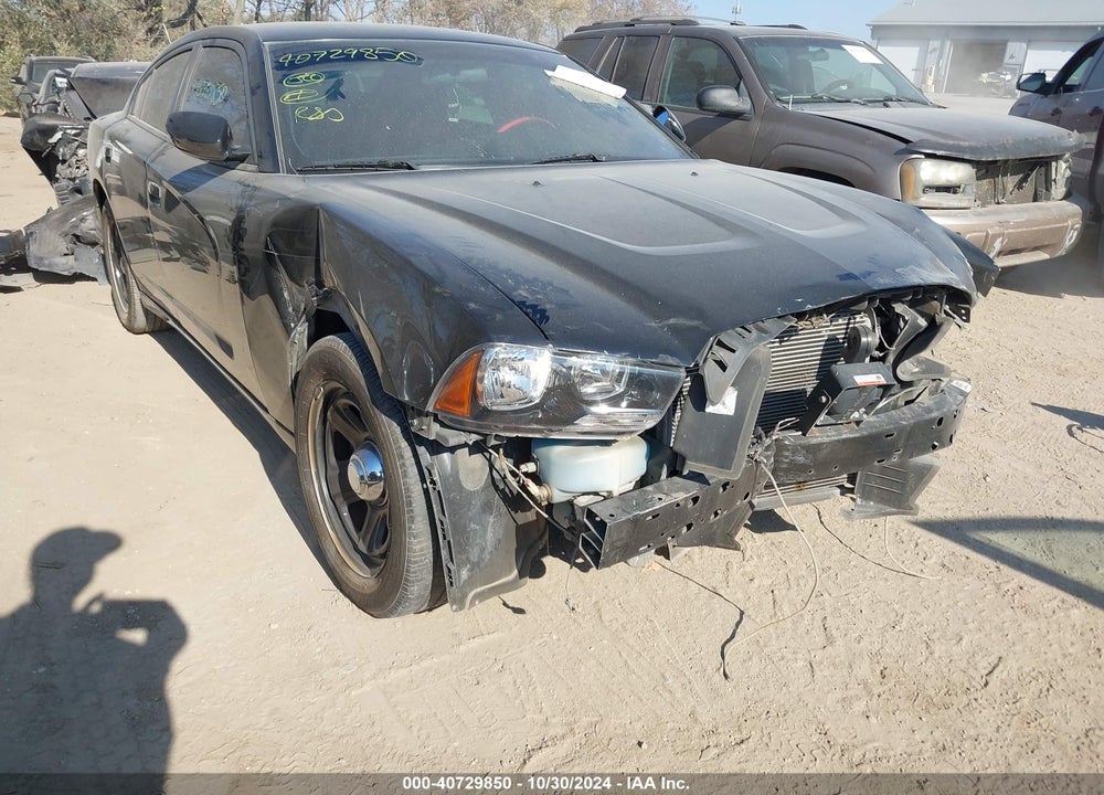 2012 DODGE CHARGER POLICE VIN: 2C3CDXAG6CH264754