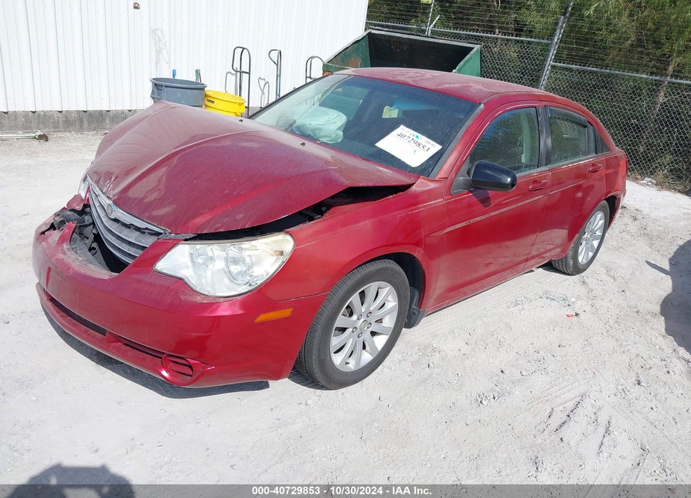 2010 CHRYSLER SEBRING VIN: 1C3CC5FB6AN224151