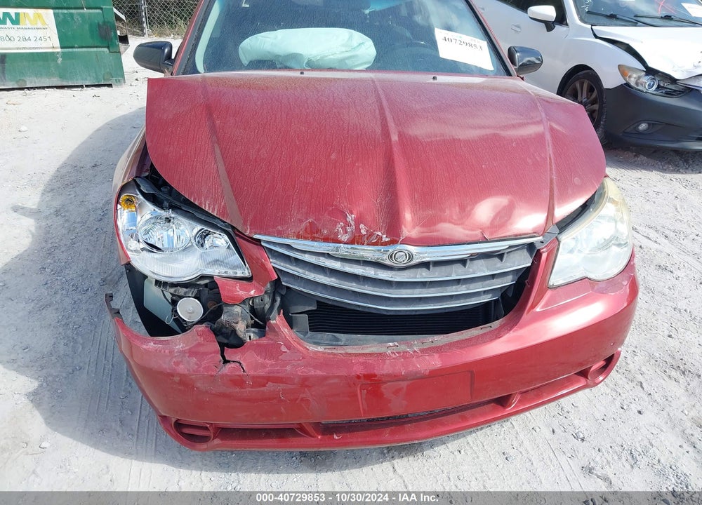 2010 CHRYSLER SEBRING VIN: 1C3CC5FB6AN224151