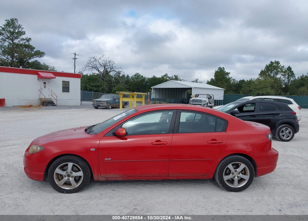 2005 MAZDA 3 S VIN: JM1BK323051254076