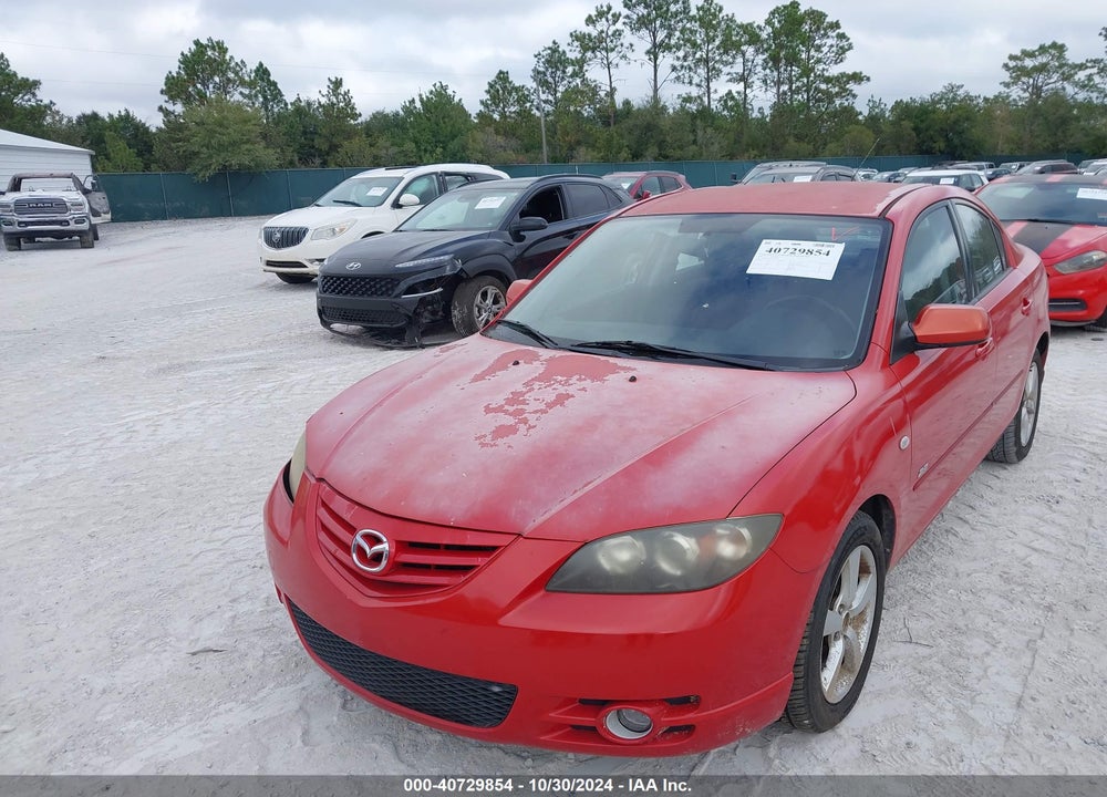 2005 MAZDA 3 S VIN: JM1BK323051254076