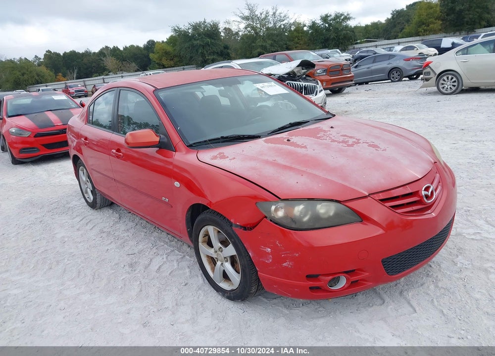 2005 MAZDA 3 S VIN: JM1BK323051254076