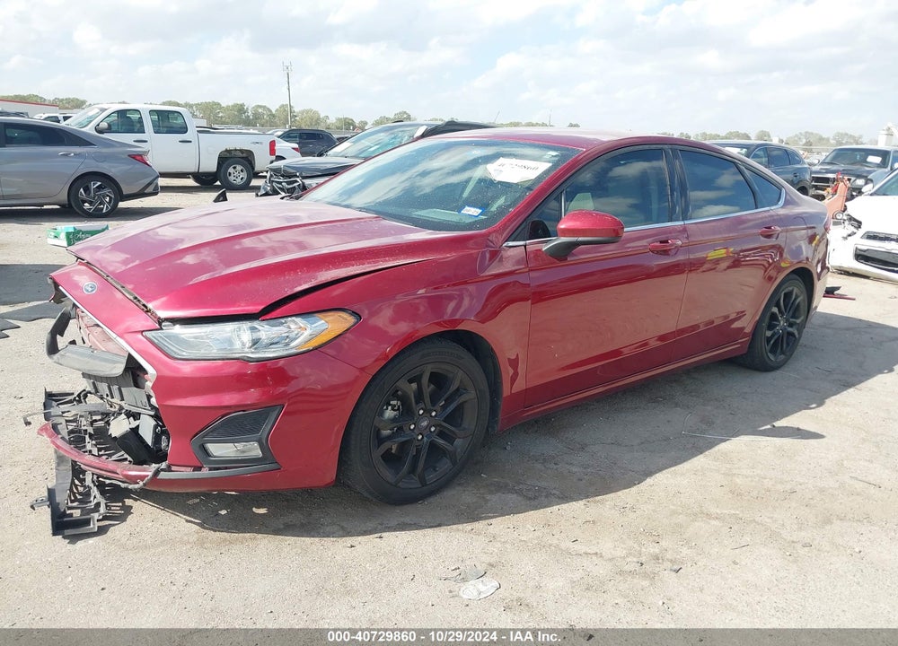 2019 FORD FUSION SE VIN: 3FA6P0HD5KR169792