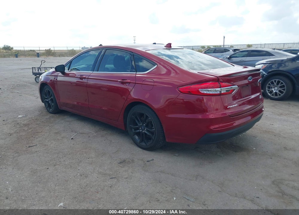 2019 FORD FUSION SE VIN: 3FA6P0HD5KR169792