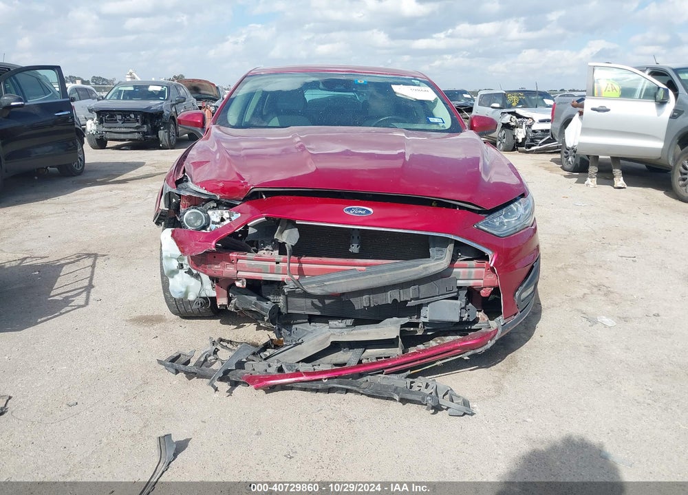2019 FORD FUSION SE VIN: 3FA6P0HD5KR169792