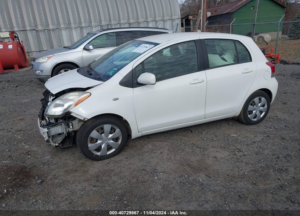 2010 TOYOTA YARIS VIN: JTDKT4K30A5316663