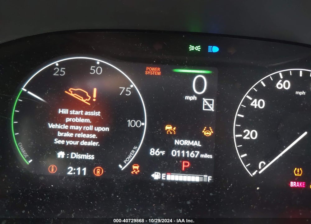 2024 HONDA CR-V HYBRID SPORT VIN: 7FARS6H54RE077171