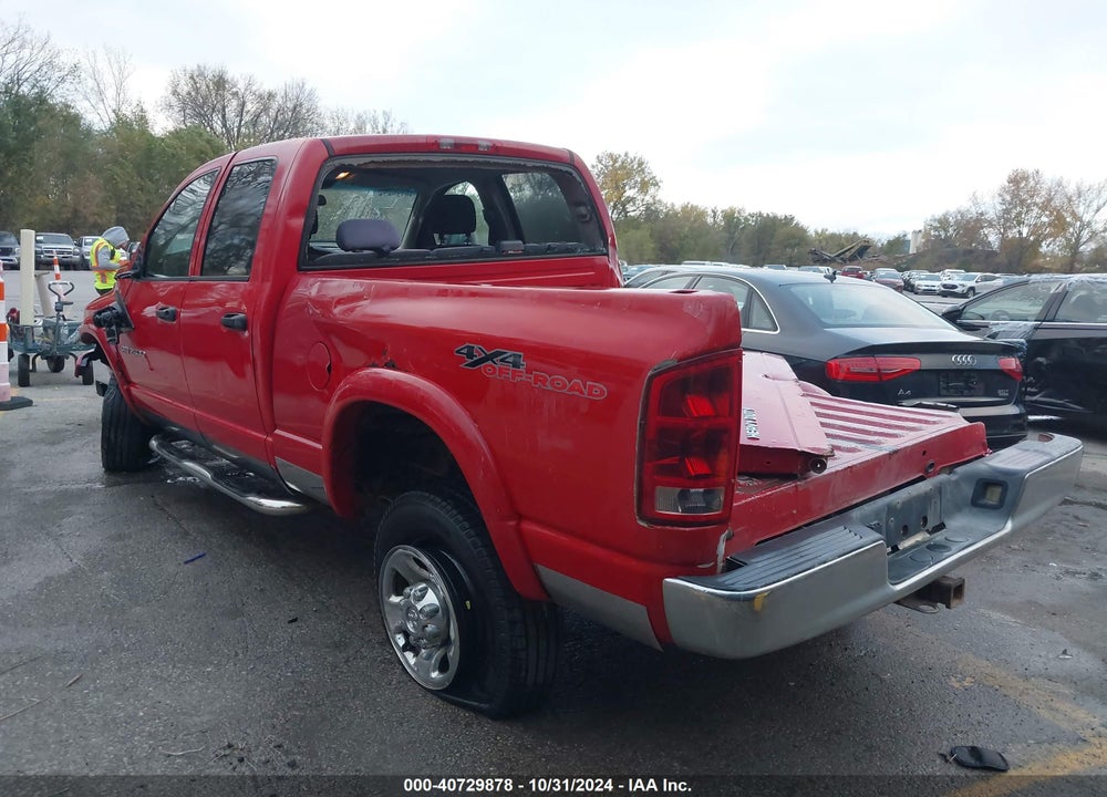 2005 DODGE RAM 2500 SLT/LARAMIE VIN: 3D7KS28C55G753853