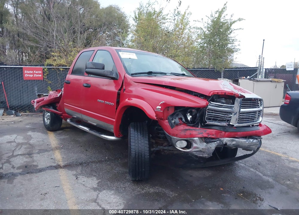 2005 DODGE RAM 2500 SLT/LARAMIE VIN: 3D7KS28C55G753853