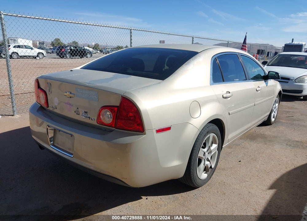 2009 CHEVROLET MALIBU LS VIN: 1G1ZG57K694270095