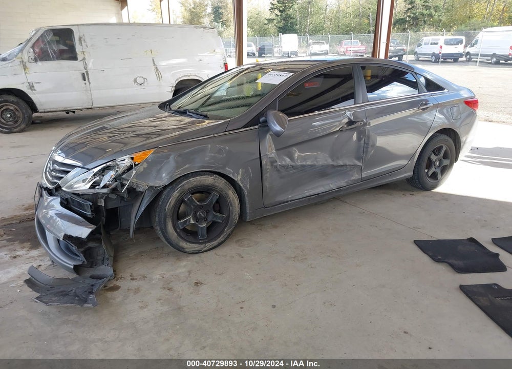 2012 HYUNDAI SONATA GLS VIN: 5NPEB4AC9CH501900