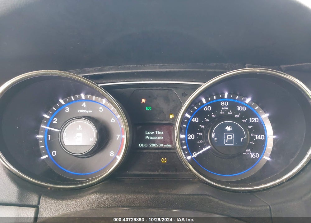 2012 HYUNDAI SONATA GLS VIN: 5NPEB4AC9CH501900
