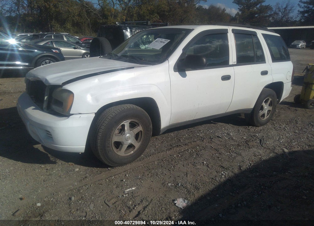 2004 CHEVROLET TRAILBLAZER LS VIN: 1GNDS13S642186790