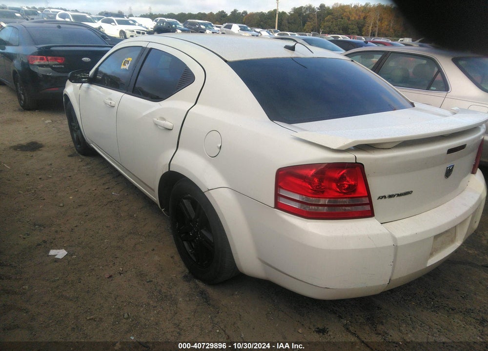 2008 DODGE AVENGER SXT VIN: 1B3LC56JX8N144429