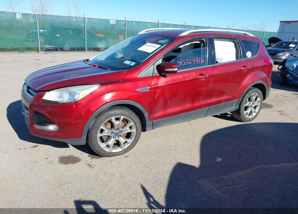 2014 FORD ESCAPE TITANIUM VIN: 1FMCU0J92EUE36133