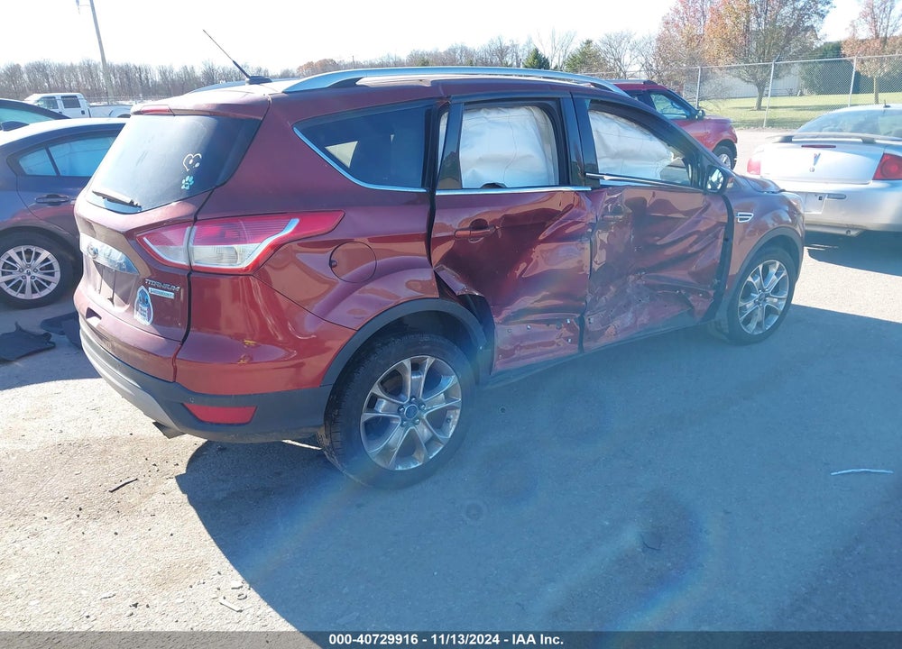 2014 FORD ESCAPE TITANIUM VIN: 1FMCU0J92EUE36133