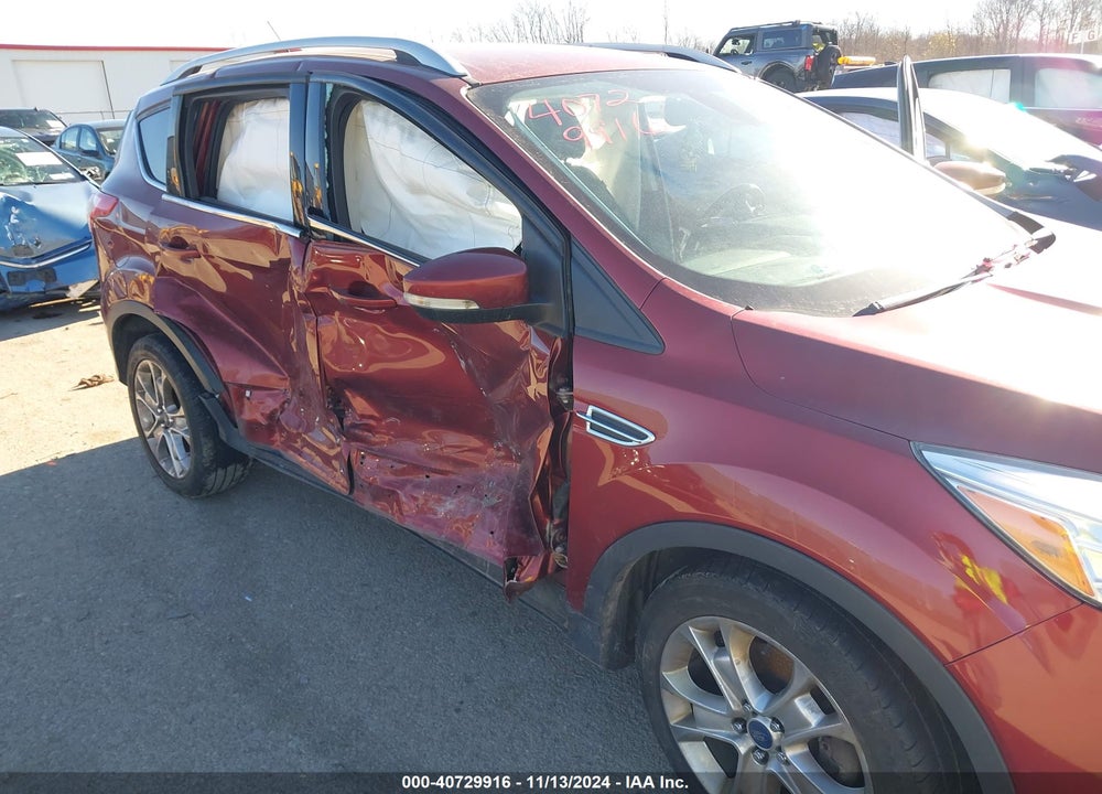 2014 FORD ESCAPE TITANIUM VIN: 1FMCU0J92EUE36133