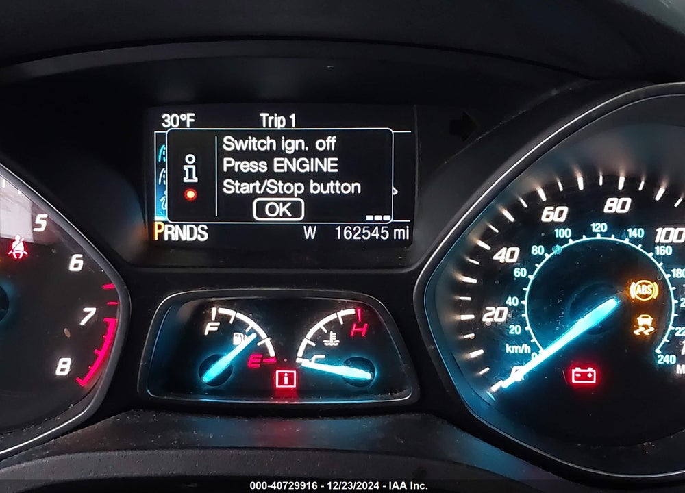 2014 FORD ESCAPE TITANIUM VIN: 1FMCU0J92EUE36133