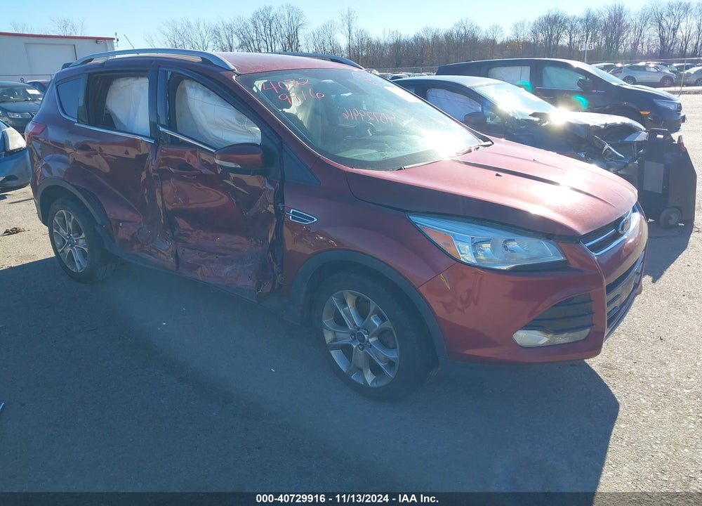2014 FORD ESCAPE TITANIUM VIN: 1FMCU0J92EUE36133
