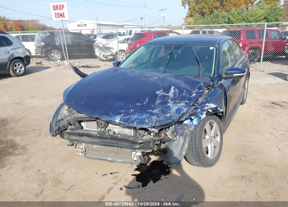 2013 VOLKSWAGEN JETTA SE VIN: 3VWDP7AJ6DM409021