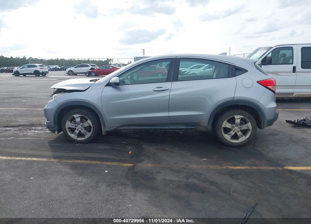 2018 HONDA HR-V LX VIN: 3CZRU5H34JG701736