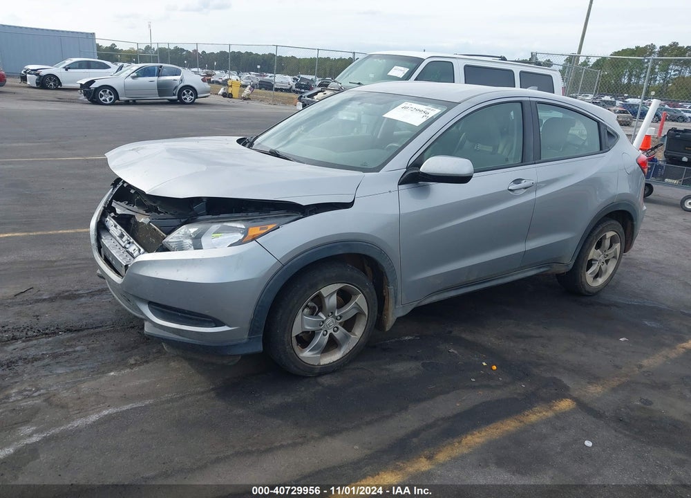 2018 HONDA HR-V LX VIN: 3CZRU5H34JG701736