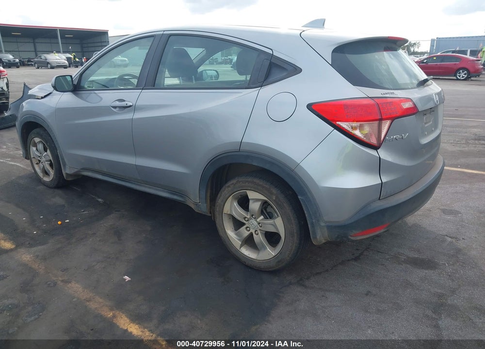 2018 HONDA HR-V LX VIN: 3CZRU5H34JG701736
