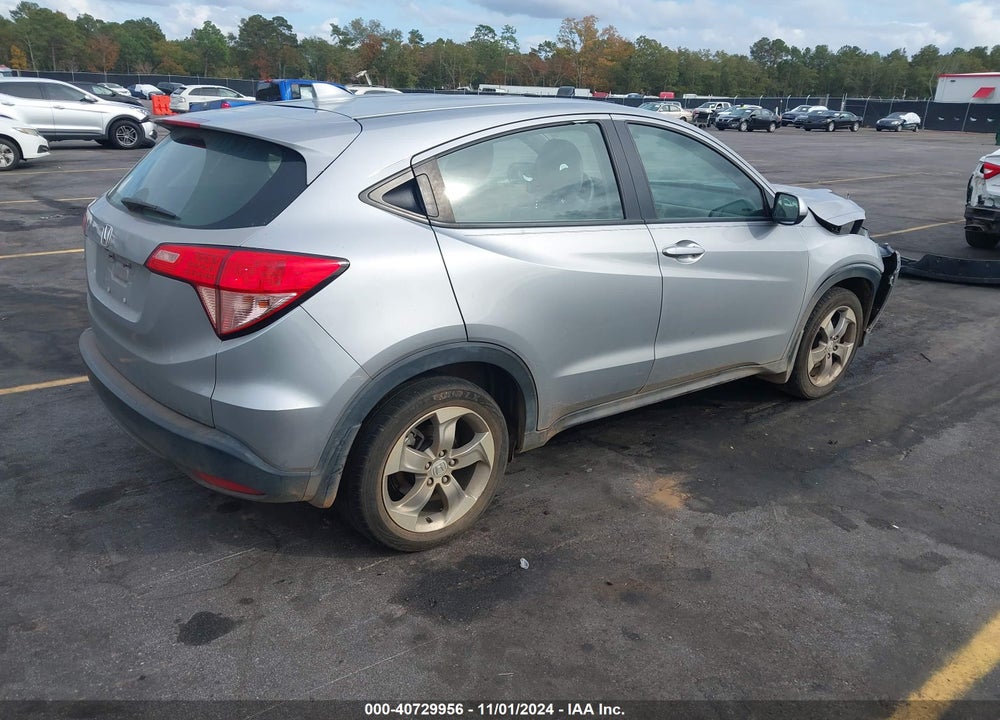 2018 HONDA HR-V LX VIN: 3CZRU5H34JG701736