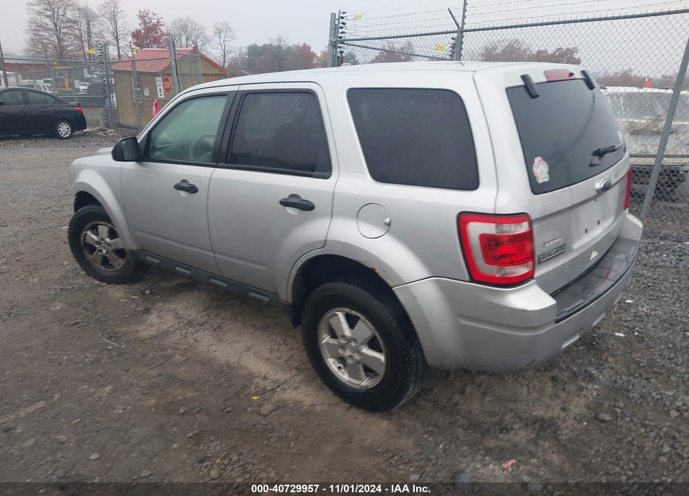 2012 FORD ESCAPE XLS VIN: 1FMCU0C75CKB19838