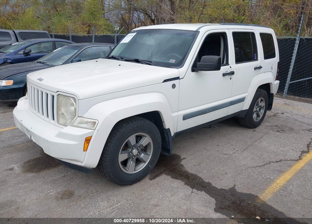 2008 JEEP LIBERTY SPORT VIN: 1J8GN28K38W199838