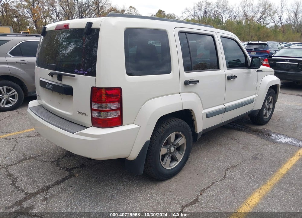 2008 JEEP LIBERTY SPORT VIN: 1J8GN28K38W199838