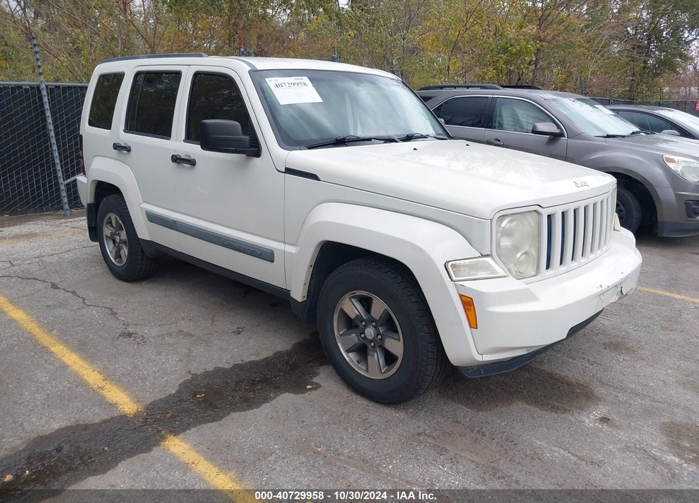 2008 JEEP LIBERTY SPORT VIN: 1J8GN28K38W199838
