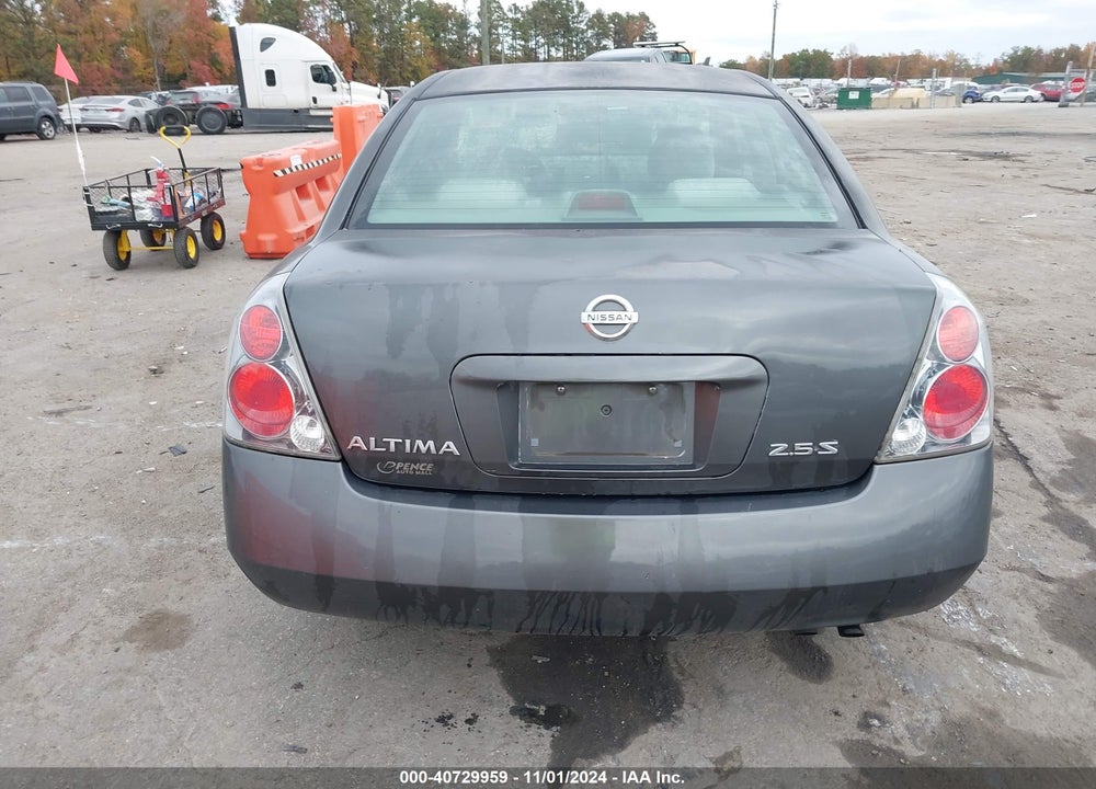 2005 NISSAN ALTIMA 2.5 S VIN: 1N4AL11D25C264805