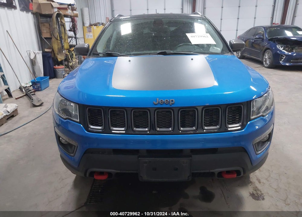2018 JEEP COMPASS TRAILHAWK 4X4 VIN: 3C4NJDDB9JT231750
