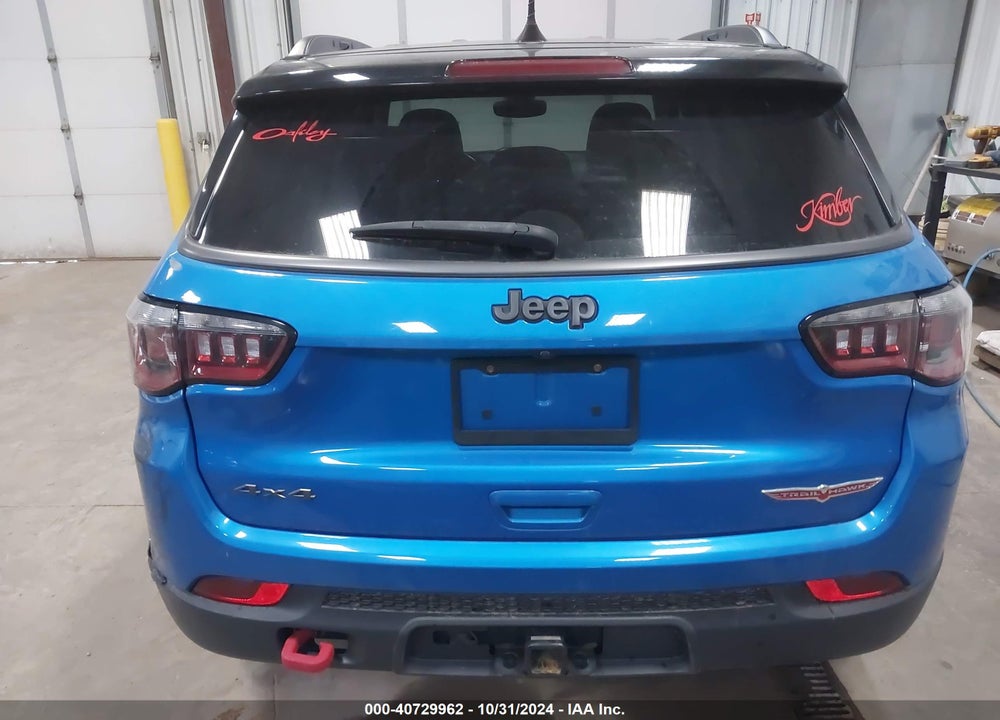 2018 JEEP COMPASS TRAILHAWK 4X4 VIN: 3C4NJDDB9JT231750