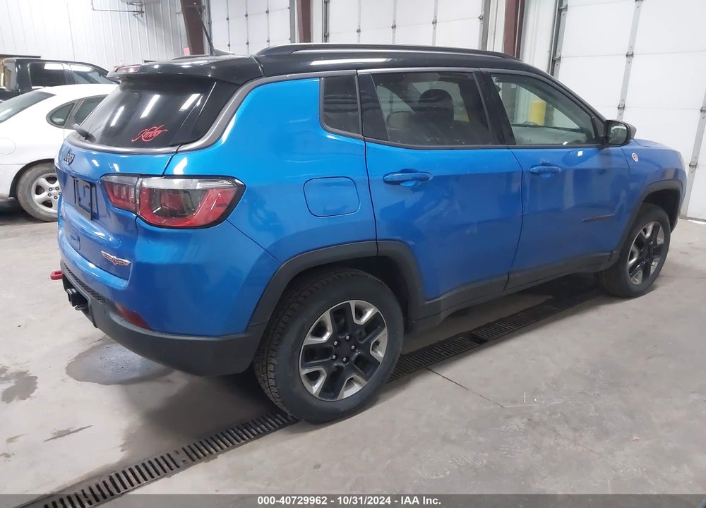 2018 JEEP COMPASS TRAILHAWK 4X4 VIN: 3C4NJDDB9JT231750