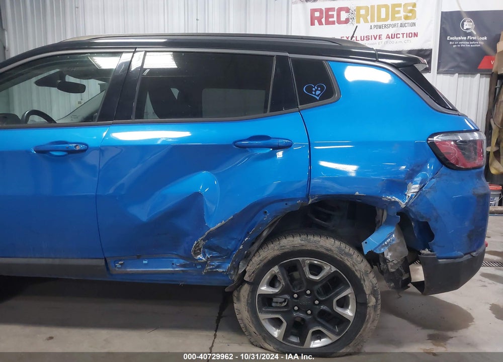 2018 JEEP COMPASS TRAILHAWK 4X4 VIN: 3C4NJDDB9JT231750