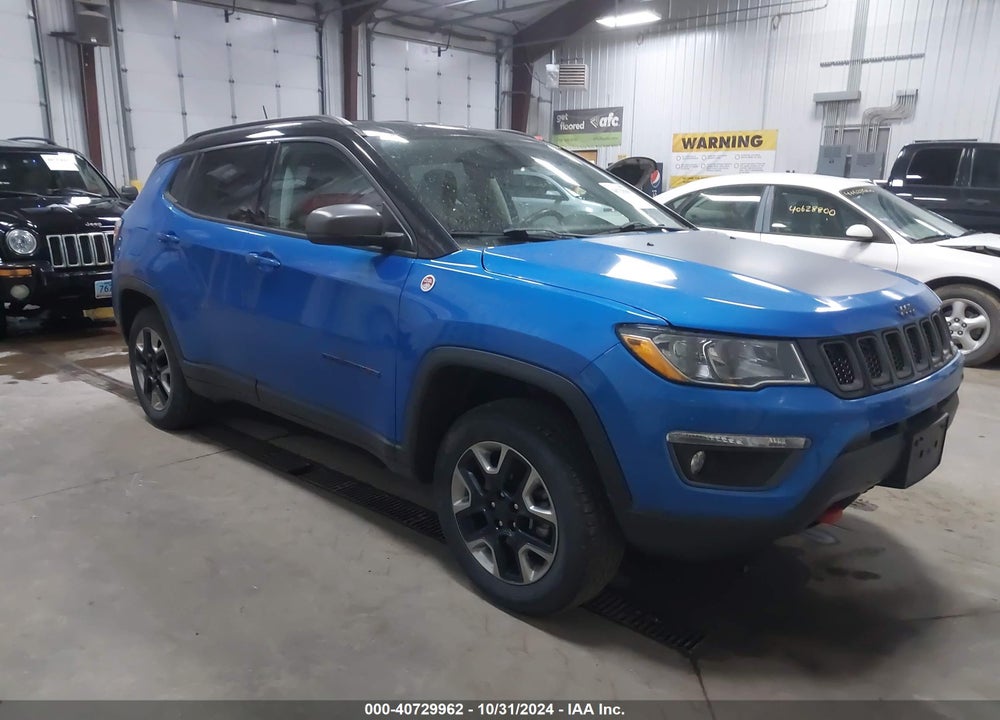 2018 JEEP COMPASS TRAILHAWK 4X4 VIN: 3C4NJDDB9JT231750