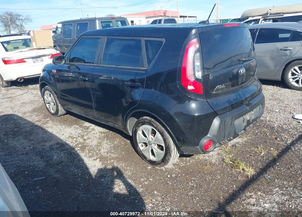 2016 KIA SOUL VIN: KNDJN2A26G7376589