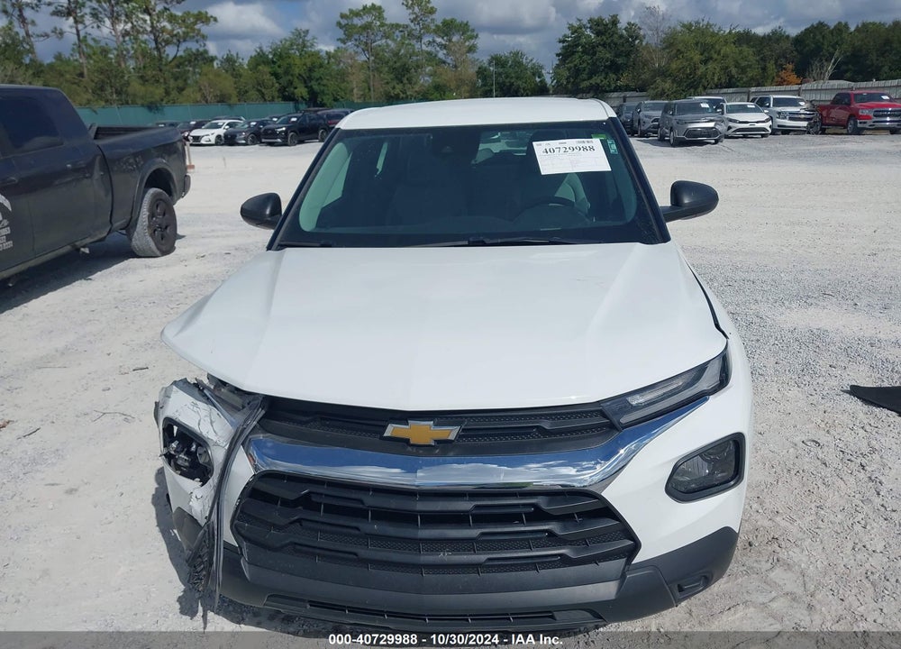 2022 CHEVROLET TRAILBLAZER FWD LS VIN: KL79MMS23NB137539