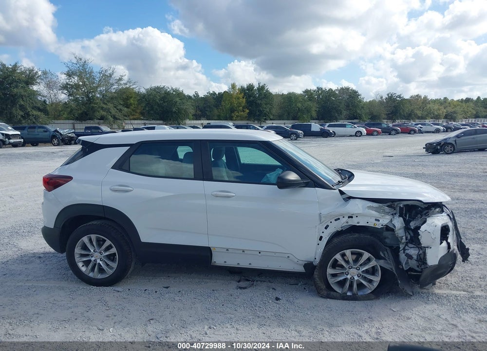 2022 CHEVROLET TRAILBLAZER FWD LS VIN: KL79MMS23NB137539